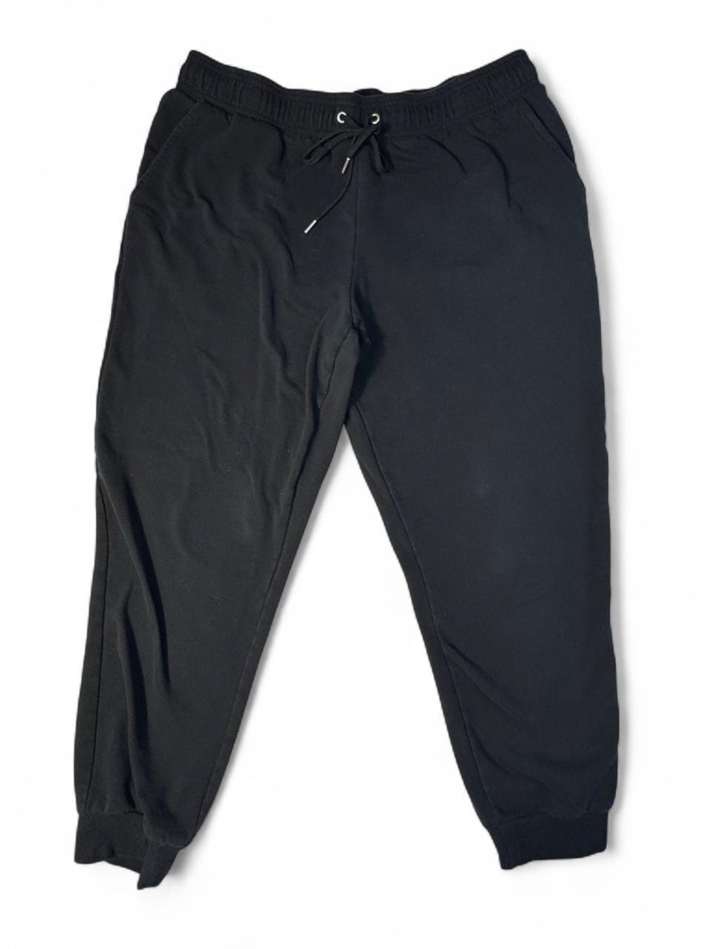 Auden Black Jogger Sweatpants Size L Activewear Athleisure Lounge Pants